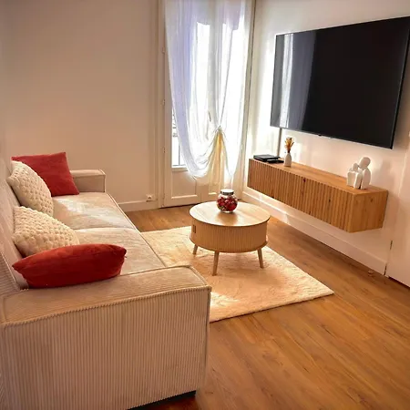公寓 La Boheme Du Clocher - Cosy Calme Hyper-centre 2 A 6 Pers 贝尔热拉克